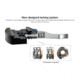 Leofoto LM-324CL&amp;LH-55LR X Version Tripod w/ 75mm Bowl&amp;Platform w/ LH Ballhead Set, Black, LM-324CLX+LH-55LR