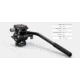 Leofoto LX-255CT/BV-1 Reversible Travel Tripod w/ Bino Fluid Head Kit, Black, LX-225CT+BV-1