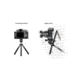 Leofoto MT-03 Folding Aluminum Mini Tripod w/ Bag, Black, MT-03