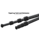 Leofoto SA-324CX/MA-40X Outdoors Tripod w/ Rapid Lock Ballhead, Black, SA-324CX+MA-40X