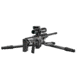 Leofoto ST-324CX Outdoors Tripod w/ Integrated Lever-Control Ballhead&amp;Lever-Release Clamp, Black, ST-324CX