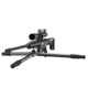 Leofoto ST-324CX Outdoors Tripod w/ Integrated Lever-Control Ballhead&amp;Lever-Release Clamp, Black, ST-324CX