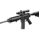Leupold Mark AR MOD 1 1.5-4x20mm P5 Dial Rifle Scope, Matte Black, FireDot SPR Reticle 115387