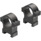 Leupold Open Range Cross-Slot Rings, 1in High, Matte Black, 180945