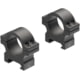 Leupold Open Range Cross-Slot Rings, 1in Low, Matte Black, 180943