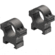 Leupold Open Range Cross-Slot Rings, 1in Medium, Matte Black, 180944