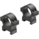 Leupold Open Range Cross-Slot Rings, 1in Medium, Matte Black, 180944