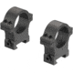 Leupold Open Range Cross-Slot Rings, 30mm High, Matte Black, 180948