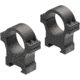 Leupold Open Range Cross-Slot Rings, 30mm High, Matte Black, 180948