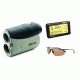 Golfer's Dream Combo - Leupold GX-2 Laser Rangefinder w/ TGR and Club Selector, Bushnell 7-Day Wireless Golf Weather Forecaster, Bolle Action Kicker Golf Sunglasses
