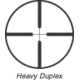 Heavy Duplex Reticle