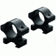 Leupold Rifleman Rifle Scope Rings, Detachable, 1in, 1.147in Height, Matte Black, 55870