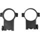 Leupold Rifle Scope Mount Rings, 1in, Ruger M77, Super High, Gloss Black 49954