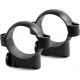 Leupold Rifle Scope Mount Rings, 1in, Ruger #1 &amp; 77/22, Low, Matte Black 60924