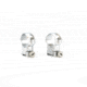 Leupold Sako Ring Mounts, 1in, High, Silver - 51720