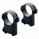 Leupold Sako Ring Mounts, 1in, Medium, Matte Black - 54409