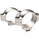 Leupold Standard Rifle Scope Ring, 30mm, Medium, Silver, 52494
