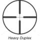 Heavy Duplex Reticle