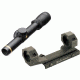 Leupold VX-2 1-4x20mm Rifle Scope, Matte Black, Duplex Reticle 110793, w/ Leupold Mark 2 IMS Integral Mounting System Matte, 30mm Ring