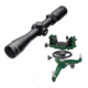 Exclusive Shooting Kit - Leupold 4-12x40mm VX-R Firedot 4 Rifle scope and Caldwell Competition Shooting Rest
