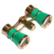 Levenhuk Broadway 325C 3x25mm Opera Glasses w/ Chain, Lime, 70872