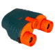 Levenhuk LabZZ B6 Binoculars, Green/Orange, Small, 74099
