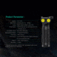 Lion Gears Compact Foregrip w/ 2000 Lumen Flashlight / Green Laser Combo
