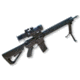 Luna Optics Gen-3 3x54 Compact Special Purpose Night Vision Rifle Scope w/Illum Mil-Dot Reticle,L3 WP Tube,Black LN-SPRS-3-MINI-WP