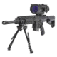 Luna Optics Gen-3 4x72 Special Purpose Night Vision Rifle Scope w/Illum Mil-Dot Reticle,L3 OMNI-V3 Tube,Black LN-SPRS-4-L3