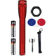 Maglite Mini Pro 2 Aa-cell Led Flashlight Combo Pack, Red - SP2P03C