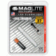 MagLite Solitaire LED Flashlight, 1AAA, Silver Han, SJ3A106