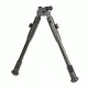 Global Military Gear Bipod Fits Pic/Weaver Mount, Black GMBPW