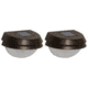 Malibu Solar Metal Fence Light - 2pk 8506-2402-02