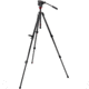 Manfrotto Bogen 701HDV Pro Video Head and 755CX3 Carbon Fiber Tripod and MBAG80 701HDV-755CX3K