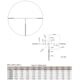 March Scopes Tactical Turret 2.5-25x42mm Rifle Scopes, 30mm Tube, Second Focal Plane, MTR-4 Reticle, Black, D25V42TMMTR-4 Reticle