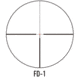 March Scopes Normal Turret 2.5-25x42mm, 30mm Tube, Second Focal Plane, FD-1 Reticle, MIL, Black, D25V42IMLFD-1 Reticle