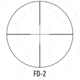 March Scopes Normal Turret 2.5-25x42mm, 30mm Tube, Second Focal Plane, FD-2 Reticle, Black, D25V42IMLFD-2 Reticle