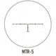 March Scopes Normal Turret 2.5-25x42mm, 30mm Tube, Second Focal Plane, MTR-5 Reticle, Black, D25V42IMTR-5 Reticle