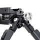 MDT Ckye-Pod Gen2 Bipods, RRS BTC Mount, Standard Legs, Black, 106292-BLK