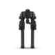MDT GRND-Pod Bipod, ARMS 17 Mount, Black, 105892-BLK