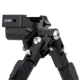 MDT Lightweight CkyePod Bipods, RRS BTC, Standard Legs, Black, 106343-BLK