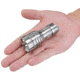 MecArmy PT16 1 x 16340 3 x CREE XP-G2 LED Ultra Bright Rechargeable Flashlight, 1200 Lumens, Silver, PT16-TI