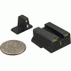 Meprolight H&amp;K VP9 R4E Night Sight, Green/Green Fixed Set, ML12228