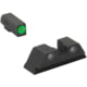 Meprolight Hyper-Bright, Co-Witness Glock Standand Frame, Black Green Ring, 040224318011, 040224318011