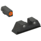 Meprolight Hyper-Bright, Co-Witness Glock Standand Frame, Black Orange Ring, 040224318031, 040224318031