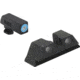 Meprolight Hyper-Bright Plus Glock Standand Frame, Black Blue Ring, 402243141