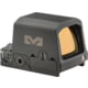 Meprolight MPO PRO-S 1x 0.78x0.60in Reflex Red Dot Sight, Green 3 MOA Dot, 33 MOA Bullseye/Dot Reticle, Black, 901141182