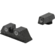 Meprolight Self Illuminated Tru-Dot Fixed Snag Free Night Sight For Glock 42/43, Green/Green, ML10220, 102203131