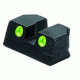 MeproLight Sig 9mm/357Sig Rear Sight, Green ML10110R.S