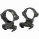 Millett Angle-Loc Weaver Extension Rings, 1in, High, Matte Black - EX25004